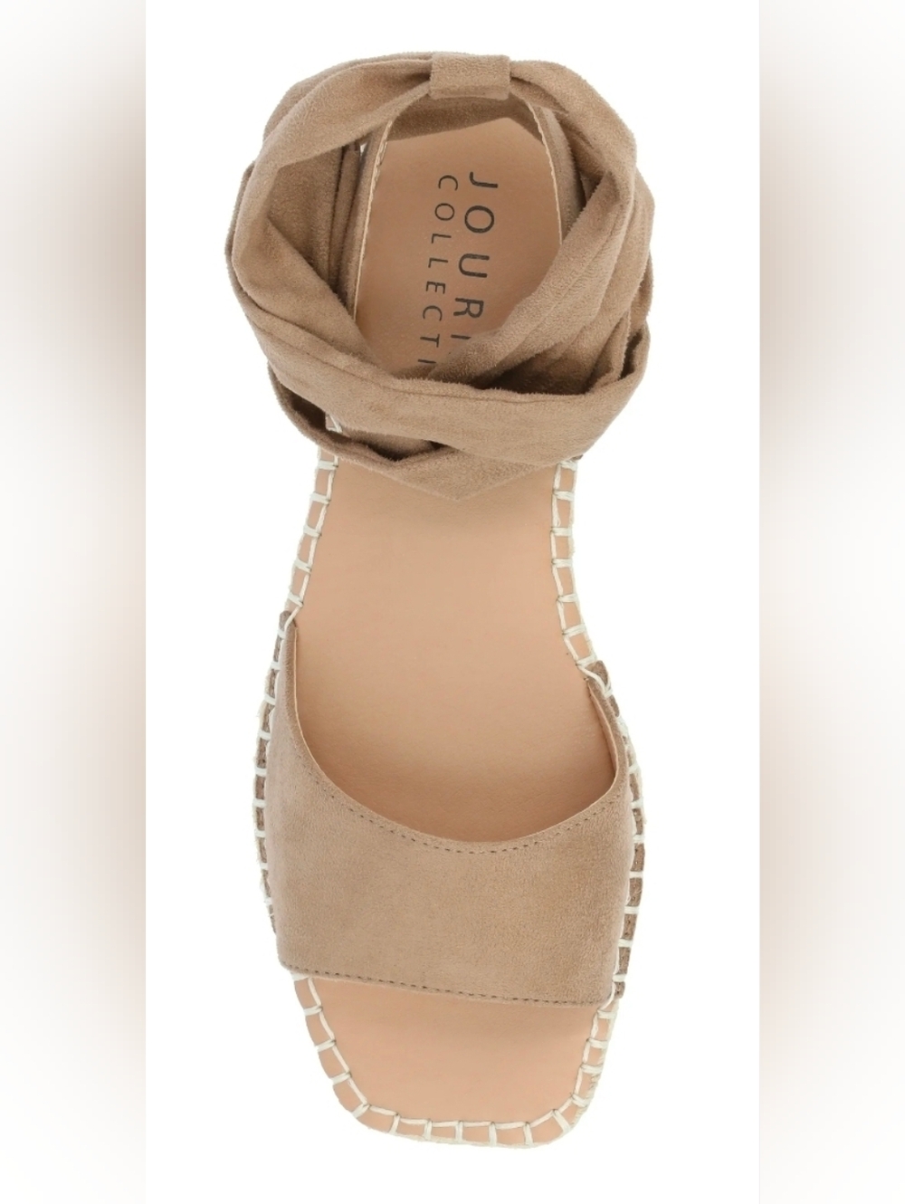 Journee Womens Emelie Espadrille Flat Sandals - Picture 3 of 8